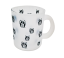 Hrnek skleněný matný logo sovy